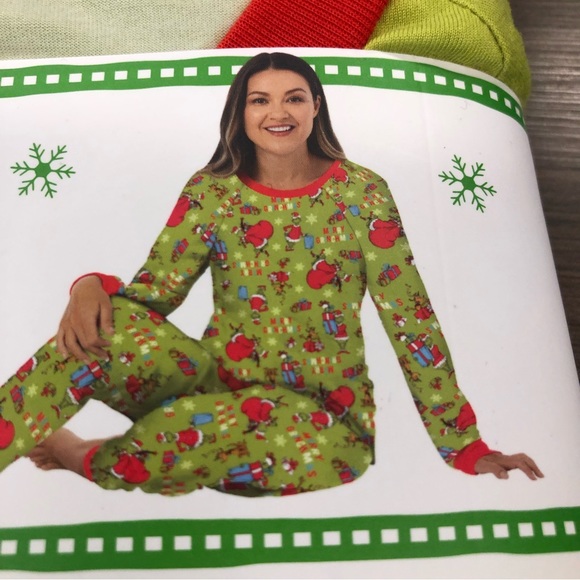 Intimates & Sleepwear Grinch Pajama Top And Bottom Set Poshmark